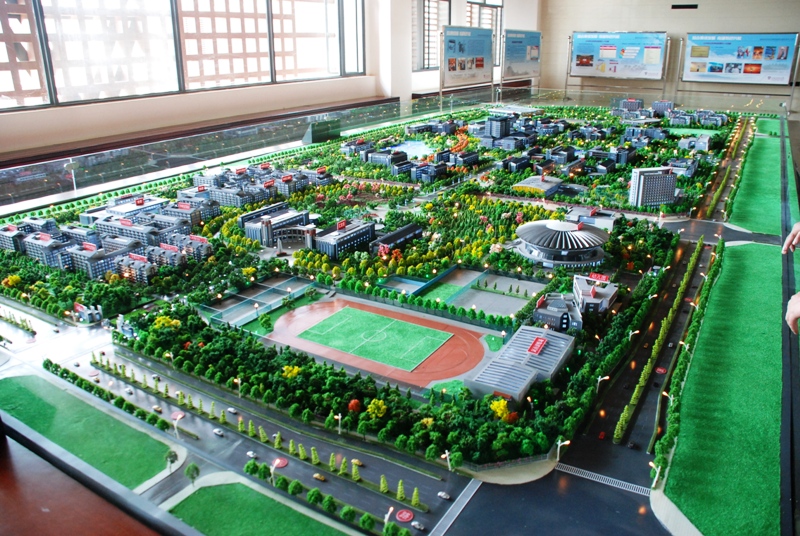 呈贡校区模型系列-云南师范大学校园建设